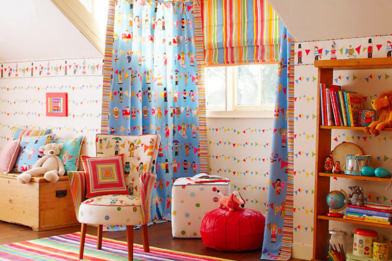 Kids Curtains and Curtain Design for Child Spaces